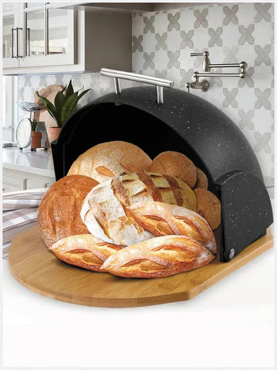 Bread Box MR-1678G-BLACK Pepadia Online Shop